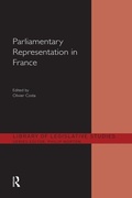 Cover: Parliamentary Representation in France - Routledge
