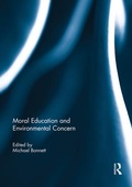 Cover: Moral Education and Environmental Concern - Routledge