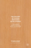 Cover: The History of Human Resource Development - Palgrave MacMillan