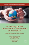 Cover: A History of the International Movement of Journalists - Palgrave Macmillan