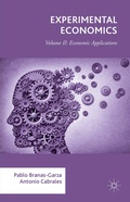 Cover: Experimental Economics - Palgrave Macmillan