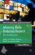 Cover: Advancing Media Production Research - Palgrave Macmillan