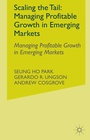Cover: Scaling the Tail: Managing Profitable Growth in Emerging Markets - Palgrave Pivot