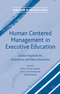 Cover: Human Centered Management in Executive Education - Palgrave Macmillan
