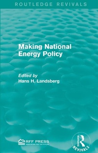 Abbildung von: Making National Energy Policy - Routledge
