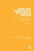 Cover: Song and Democratic Culture in Britain - Routledge