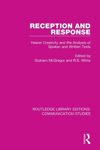 Abbildung von: Reception and Response - Routledge