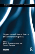Cover: Organizational Perspectives on Environmental Migration - Routledge