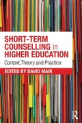 Cover: Short-term Counselling in Higher Education - Routledge