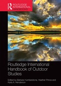Cover: Routledge International Handbook of Outdoor Studies - Routledge