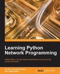 Cover: Learning Python Networking - Packt Publishing