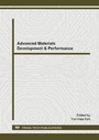 Cover: Advanced Materials Development & Performance - Trans Tech Publications Ltd