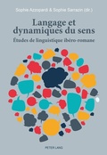 Cover: Langage et dynamiques du sens - Peter Lang Verlag