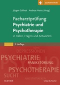 Cover: Facharztpr&uuml;fung Psychiatrie und Psychotherapie - Urban & Fischer