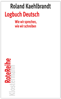 Cover: Logbuch Deutsch - Vittorio Klostermann Verlag