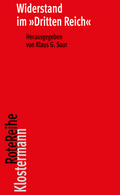 Cover: Widerstand im "Dritten Reich" - Vittorio Klostermann Verlag