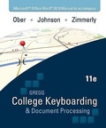 Cover: Microsoft Office Word 2010 Manual to Accompany College Keyboarding & Document Processing - McGraw-Hill Inc.,US