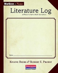 Enlarge image Cover: Notice & Note Literature Log - Heinemann Educational Books