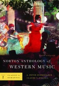 Cover: Norton Anthology of Western Music - WW Norton & Co