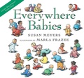 Cover: Everywhere Babies Lap Board Book - Houghton Mifflin