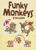 Cover: Funky Monkeys Stickers - Dover Children's