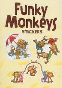 Enlarge image Cover: Funky Monkeys Stickers - Dover Children's