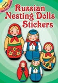 Cover: Russian Nesting Dolls Stickers - Dover Publications Inc.