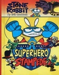 Cover: Superhero Stampede - Turtleback Books