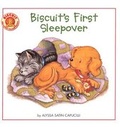 Cover: Biscuit's First Sleepover - Turtleback Books