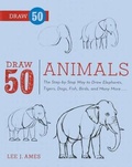 Cover: Draw 50 Animals - Turtleback Books