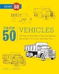 Cover: Draw 50 Vehicles - Turtleback Books