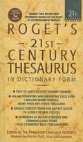 Cover: Roget's 21st Century Thesaurus - Turtleback Books