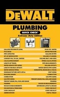 Cover: Dewalt Plumbing Quick Check: Extreme Duty Edition - Cengage Learning, Inc