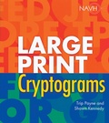 Cover: Large Print Cryptograms - Sterling