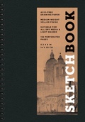 Cover: Sketchbook 5.5 x 8" Black Spiral Hardcover Mixed Media Sketchbook for Drawing - Sterling