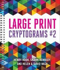 Enlarge image Cover: Large Print Cryptograms #2 - Puzzlewright Press