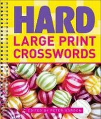 Enlarge image Cover: Hard Large Print Crosswords - Sterling