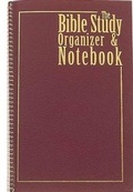 Cover: Bible Study Organizer & Notebook - Barbour & Co Inc