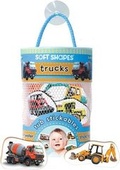 Cover: Soft Shapes Tub Stickables: Trucks - Innovative Kids,US