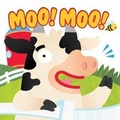 Cover: Moo! Moo! - Little Birdie Books