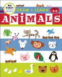 Enlarge image Cover: Draw + Learn: Animals - Blue Apple Books