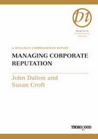 Enlarge image Cover: Managing Corporate Reputation - Thorogood