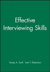 Enlarge image Cover: Effective Interviewing Skills - Wiley