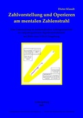 Cover: Zahlvorstellung und Operieren am mentalen Zahlenstrahl - epubli