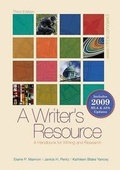 Cover: A Writer's Resource - McGraw-Hill Humanities/Social Sciences/Languages