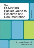 Cover: The St. Martin's Pocket Guide to Research and Documentation - St Martin's Press