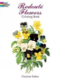 Cover: Redoute Roses Coloring Book - Dover Publications Inc.