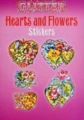 Cover: Glitter Hearts and Flowers Stickers - Dover Publications Inc.