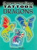 Cover: Glow-In-The-Dark Tattoos Dragons - Dover Children's
