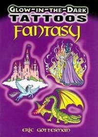 Enlarge image Cover: Glow-In-The-Dark Tattoos: Fantasy - Dover Publications Inc.